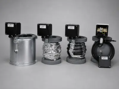 PREMAFLEX-Ventil mit elektrischer Beheizung und Isolierung